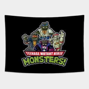 Teenage Mutant Ninja MONSTERS! Tapestry