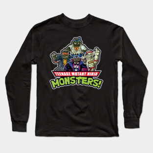Teenage Mutant Ninja MONSTERS! Long Sleeve T-Shirt