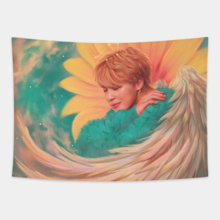 BTS JIMIN Tapestry