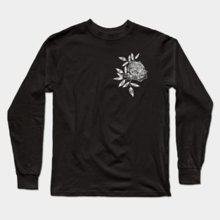 White Rose Long Sleeve T-Shirt