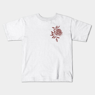 Red Rose Kids T-Shirt