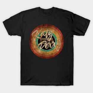 Katy Perry Vintage Circle Art T-Shirt