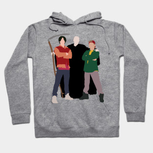 Bill, Ted, and Death Hoodie