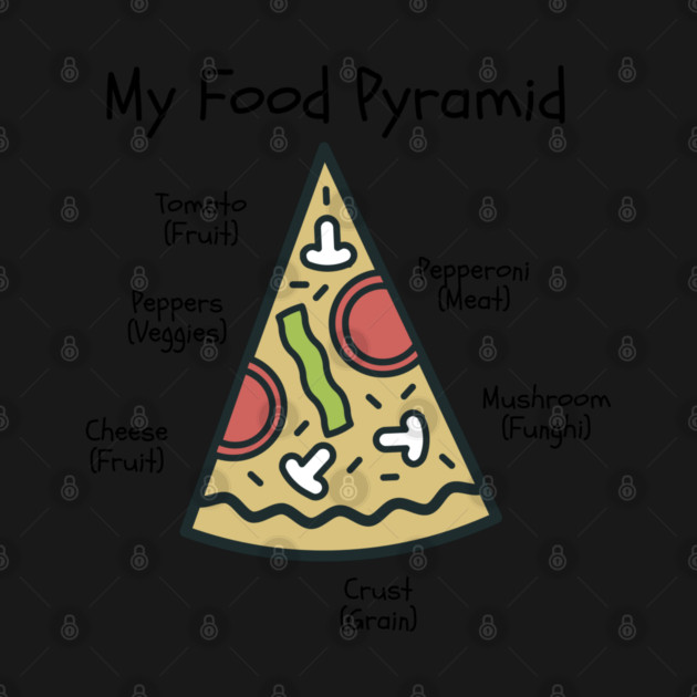 My Food Pyramid by Litehouse Tees