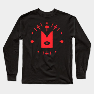 Cult of the Lamb - blood red Long Sleeve T-Shirt
