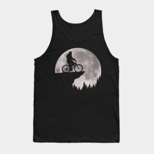Bigfoot Riding Bike Tank Top