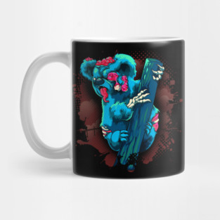 Halloween Koala Zombie Mug