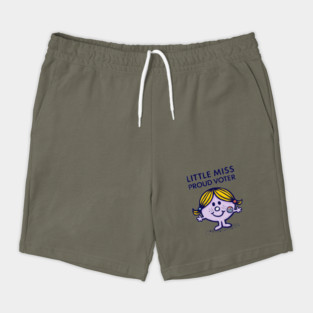 Little Miss Proud Voter Shorts