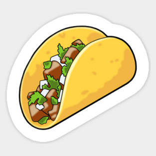 Taco Sticker