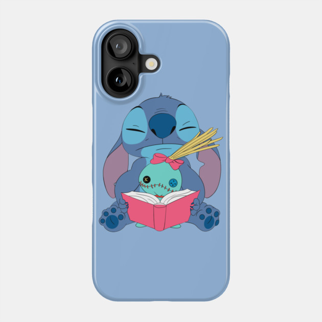 Stitch read a book Case