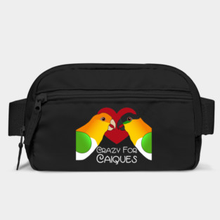 Caique Crazy Parrot Love Heart Bag