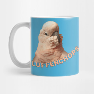 Moluccan Cockatoo Parrot Fluffenchops Mug