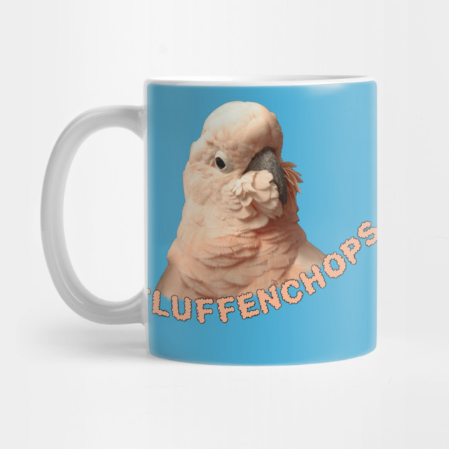 Moluccan Cockatoo Parrot Fluffenchops by Einstein Parrot