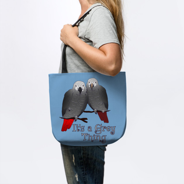 Congo and Timneh African Grey Parrot It's A Grey Thing by Einstein Parrot