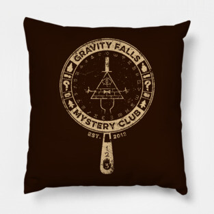 Gravity Falls Mystery Club Pillow