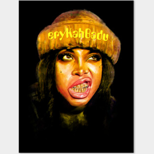 Erykah Badu | Vintage RNB Posters and Art