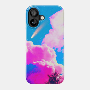 Dreamwave Cloud Saturn Comet Phone Case