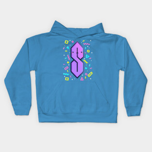 Super Cute 90s Doodle Kids Hoodie