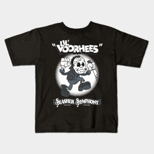 Lil' Slasher Creepy Cute Horror - Vintage Cartoon Rubberhose Slasher Kids T-Shirt