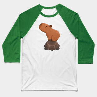 Capybara Baseball T-Shirt