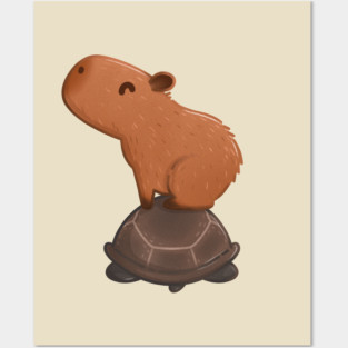 Capybara Posters and Art