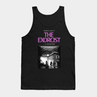 The Exorcist Illustration with title Tank Top