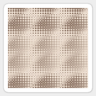 TRIPPE BROWN RUSTIC LEATHER PATTERN Sticker