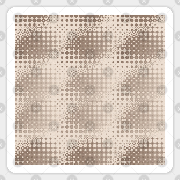 TRIPPE BROWN RUSTIC LEATHER PATTERN Sticker by Prinyos