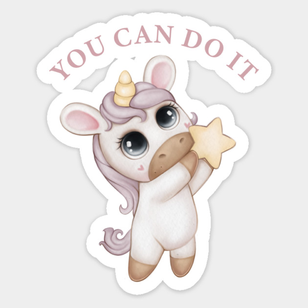 You can do it Unicorn Magnet by Prinyos