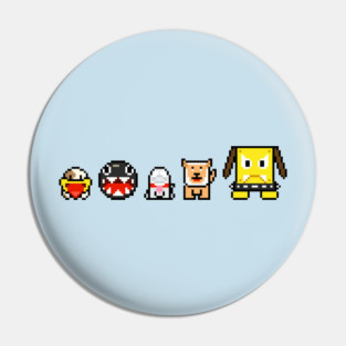 Mushroom Kingdom Good Boys Pin