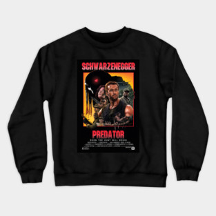 Predator Alternate Movie Poster Design Crewneck Sweatshirt