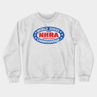 1970 Drag Racing World Series Crewneck Sweatshirt