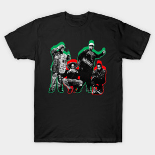 A Tribe Called Quest || Vintage Halftone Style || Fan Art Design| T-Shirt