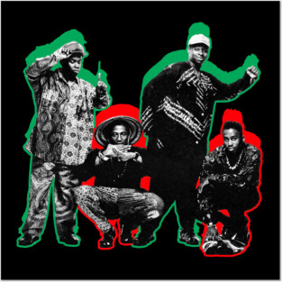 A Tribe Called Quest || Vintage Halftone Style || Fan Art Design| Posters and Art