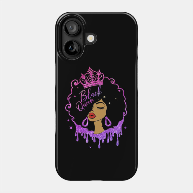 Black Queen, Black Girl Magic, Black Queen, Black Lives Matter Phone Case by UrbanLifeApparel