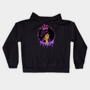 Black Queen, Black Girl Magic, Black Queen, Black Lives Matter Kids Hoodie