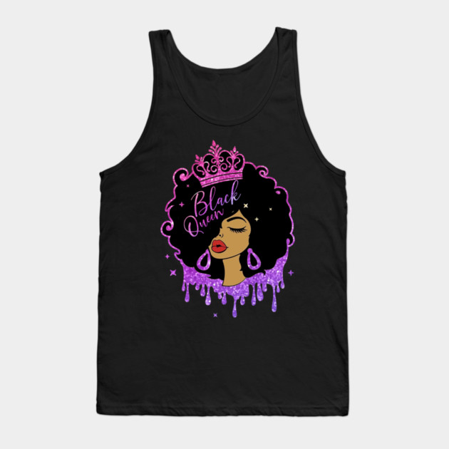 Black Queen, Black Girl Magic, Black Queen, Black Lives Matter Tank Top by UrbanLifeApparel