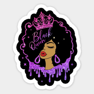 Black Queen, Black Girl Magic, Black Queen, Black Lives Matter Magnet