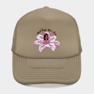 God Says you are, Black Queen, Black Girl Magic, Black Lives Matter Hat