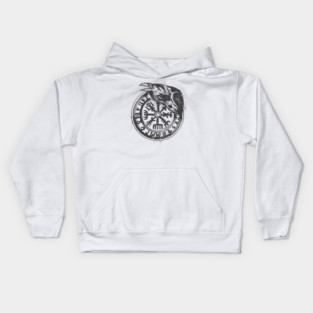 Viking Runes - Norse Symbols Kids Hoodie
