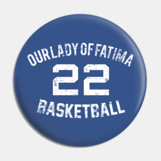 Our Lady of Fatima Basketball Pin