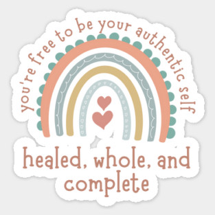 Be Your Authentic Self Sticker