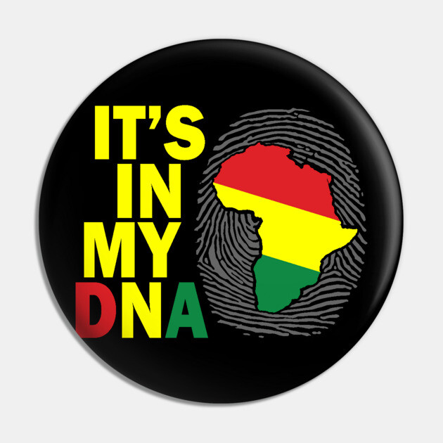 It's in my DNA, Black History, African, Black Lives Matter Pin by UrbanLifeApparel