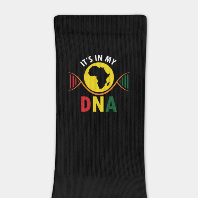 It's in my DNA, Black History, DNA, Fingerprint, African, Black Lives Matter by UrbanLifeApparel