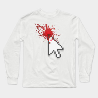 Death by Cursor Long Sleeve T-Shirt