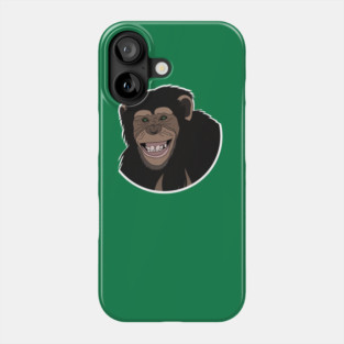 Funny Chimpanzee Smiling Jungle Phone Case