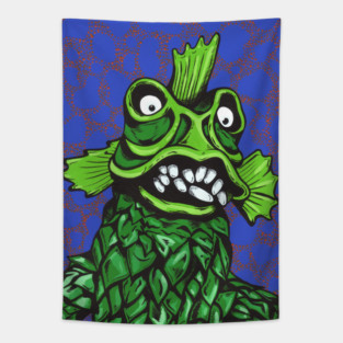 Horror Of Party Beach Tapestry