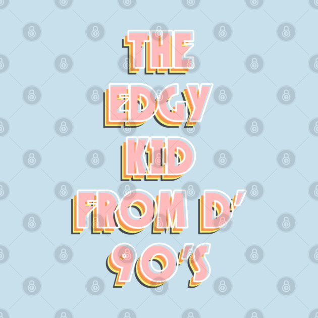 90s Edgy Kid by enrynz