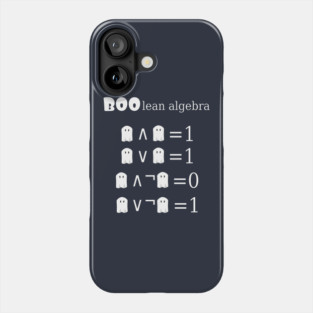 Boo-lean Algebra Phone Case