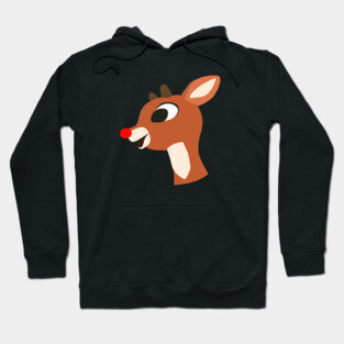 Rudolph the Red Nose Raindeer Hoodie